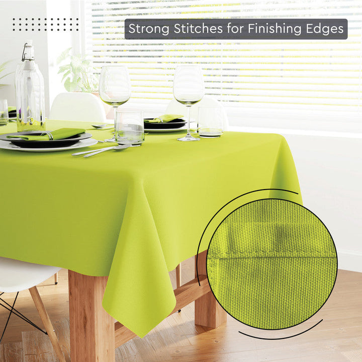 cotton 6 to 8 seater rectangular table cloth