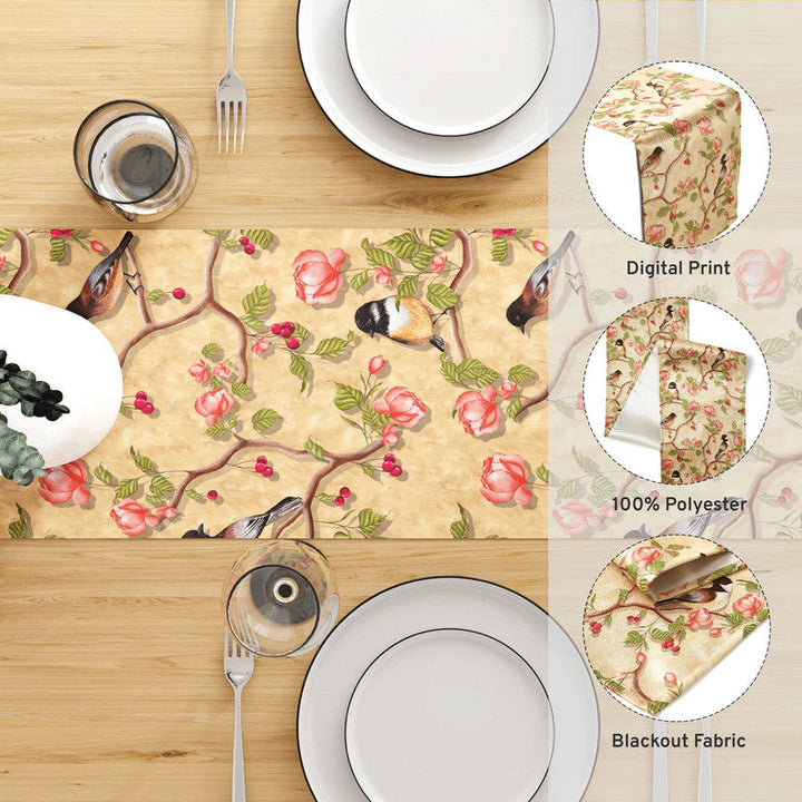 blackout polyester table runner